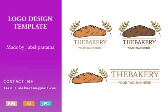Download Bread Logo Template Design - Bread logo Collection