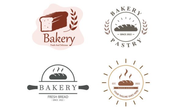 Download Vector Fresh Bread Logo Design - Bread logo Collection