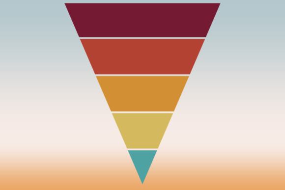Download Autumn Fall Vibes Striped Retro Triangle - Fall Collection