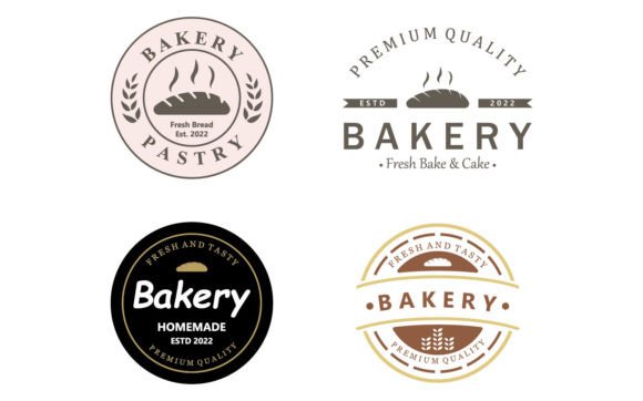 Download Vector Fresh Bread Logo Design - Bread logo Collection