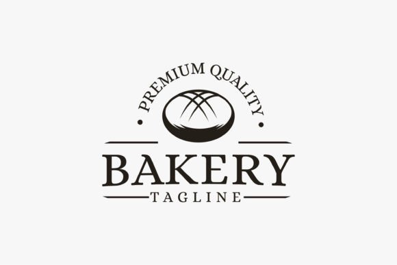 Download Vintage Retro Bakery Bread Logo - Bread logo Collection