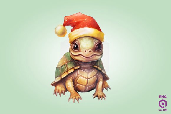 Download Christmas Eastern Box Turtle Clipart - Eastern Collection